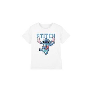 Lilo & Stitch Childrens/Kids Clutching Hearts T-Shirt / White